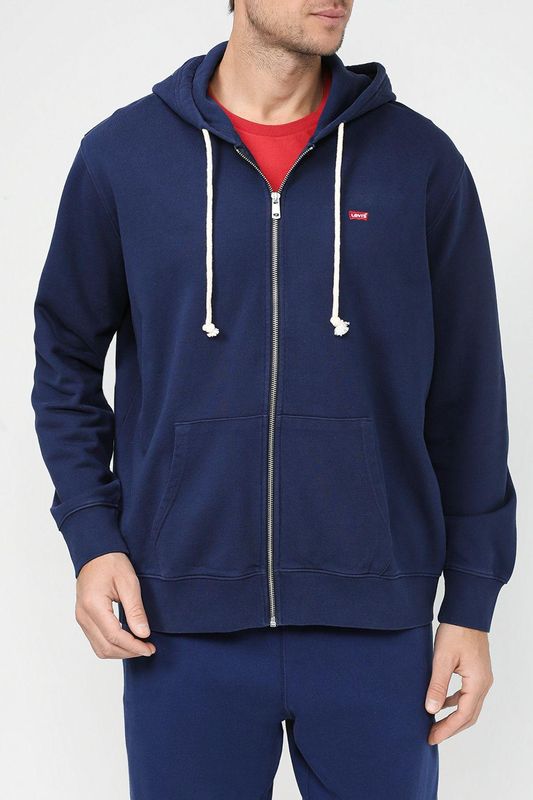 Хлопковая толстовка на молнии LEVI'S