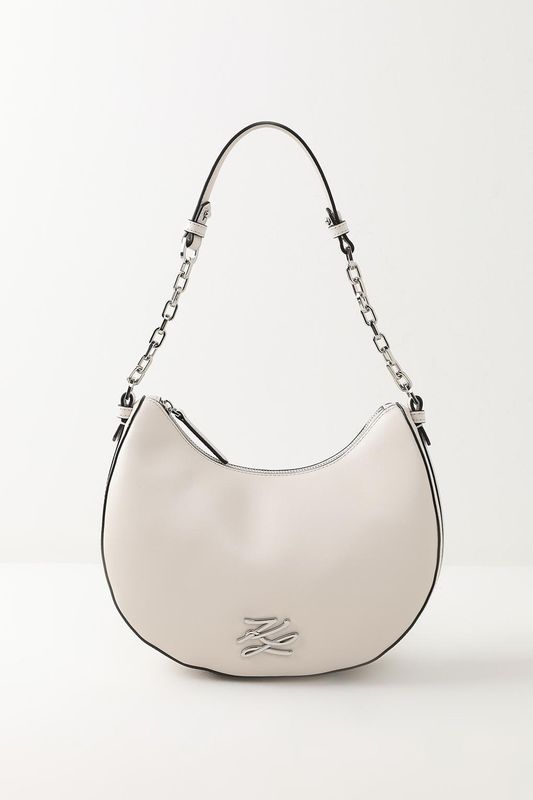 Сумка хобо кожаная Autograph Karl Lagerfeld