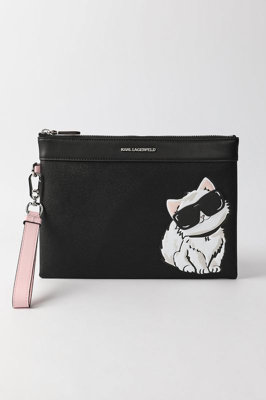 Косметичка с логотипом Ikon Karl Lagerfeld