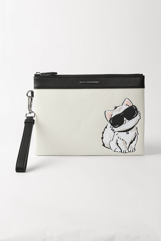 Косметичка с принтом Ikon Karl Lagerfeld