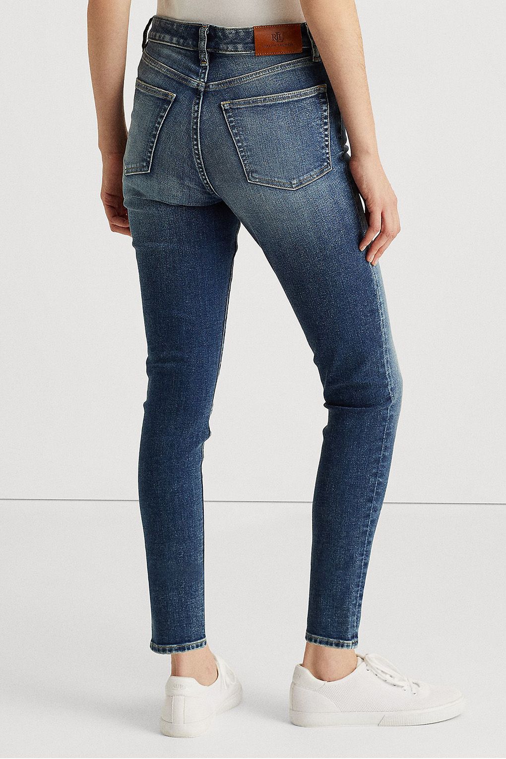 Lauren Ralph Lauren Джинсы с потертостями Lauren Ralph Lauren Джинсы с потертостями