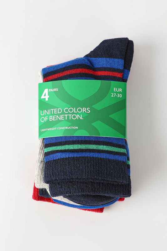 Дет. носки 4 пары Benetton Undercolors