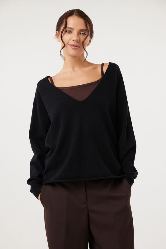 Пуловер свободного кроя Fashion Rebels