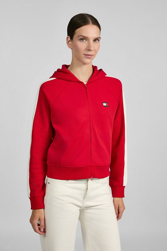 Толстовка на молнии с капюшоном Tommy Jeans