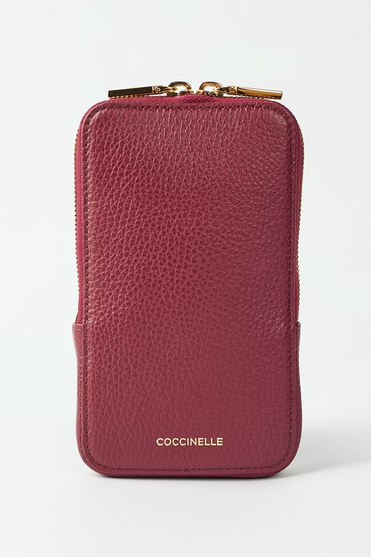 Чехол для телефона кожаный Coccinelle