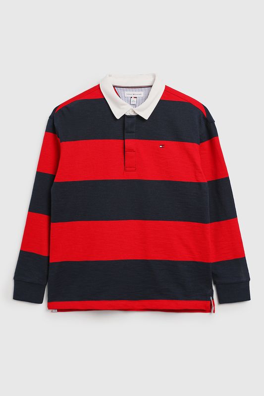 Дет. Поло с длинным рукавом Tommy Hilfiger