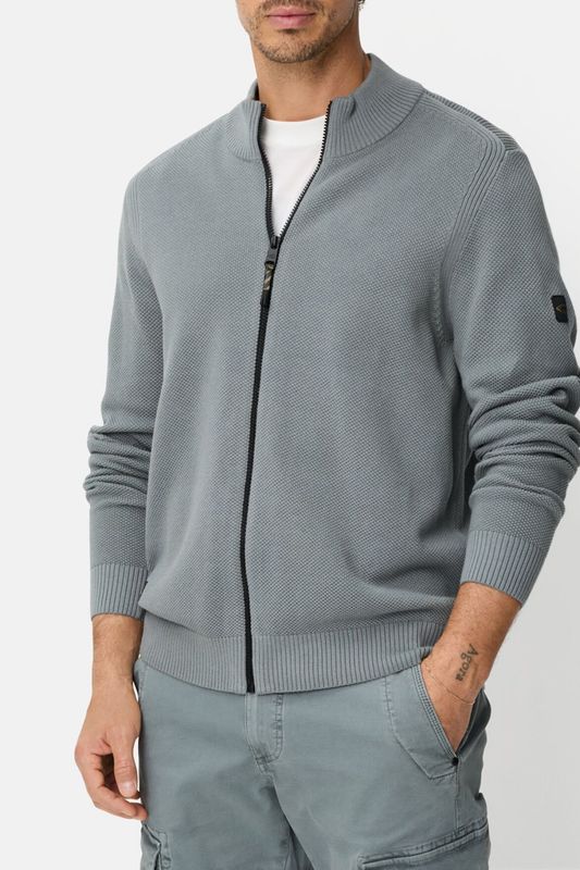 Кардиган хлопковый на молнии Camel Active Apparel