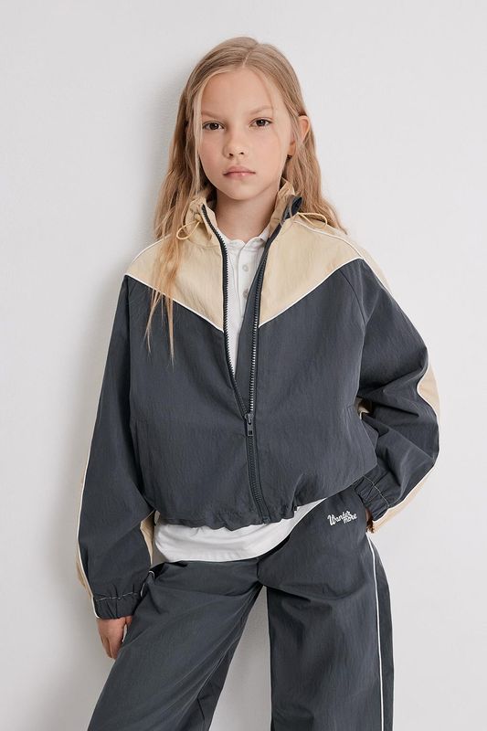 Куртка с воротником стойкой на молнии ACOOLA