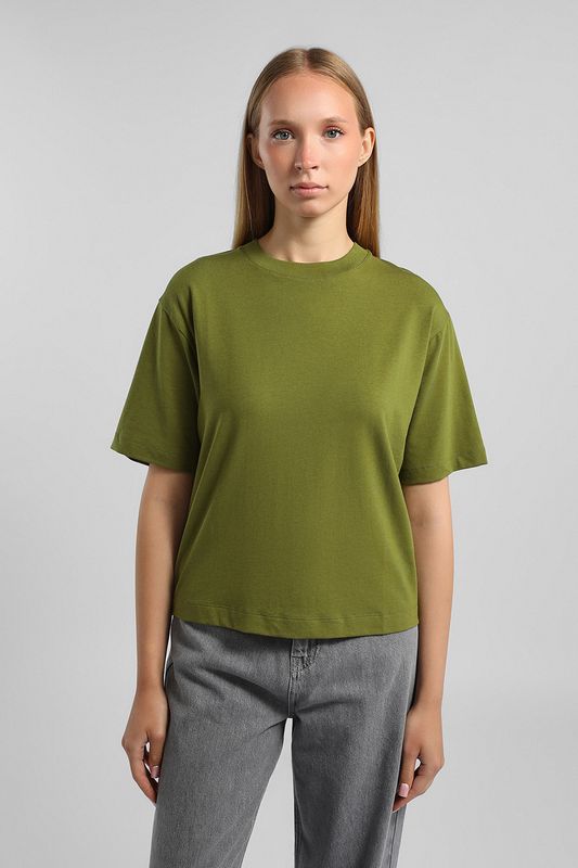 Футболка из смесового хлопка Marc O'Polo