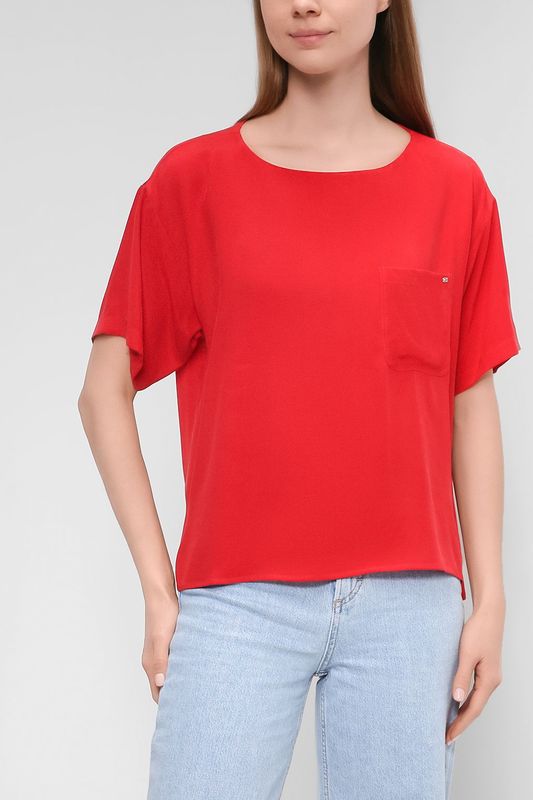 Однотонная футболка Tommy Hilfiger