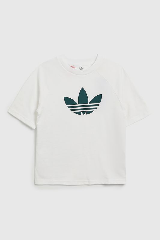 Футболка хлопковая с логотипом Adidas