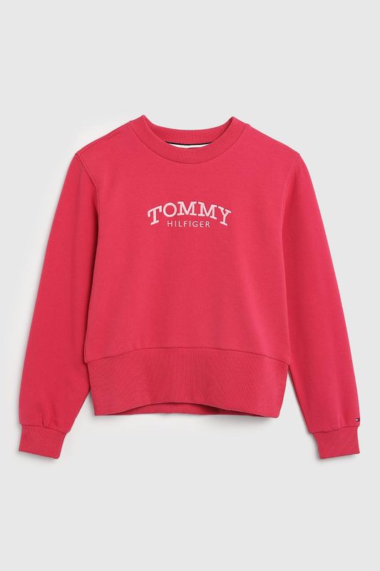 Свитшот хлопковый с логотипом Tommy Hilfiger