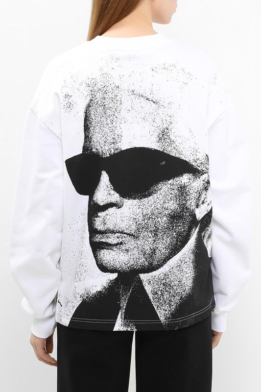 Свитшот хлопковый Karl Lagerfeld Jeans