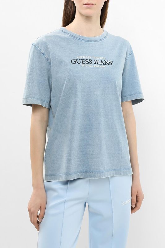 Футболка хлопковая Guess Jeans