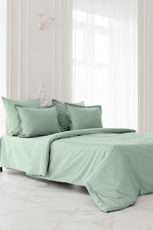 Комплект постельного белья из сатина Suite Green 21maison