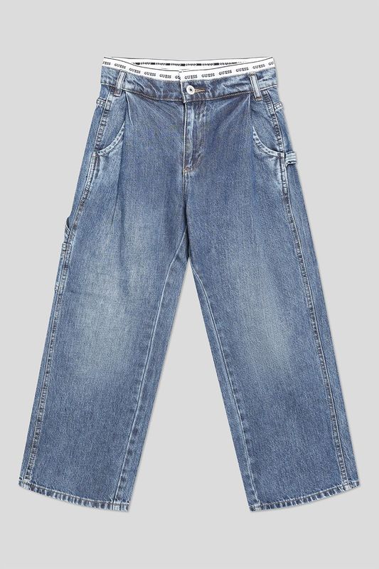 Джинсы с эффектом потертости Guess