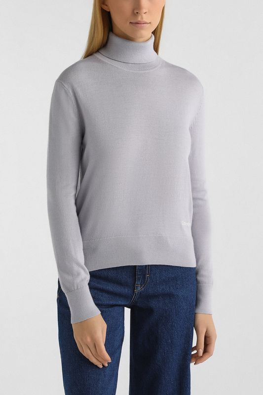 Водолазка вязаная с высоким воротником Calvin Klein