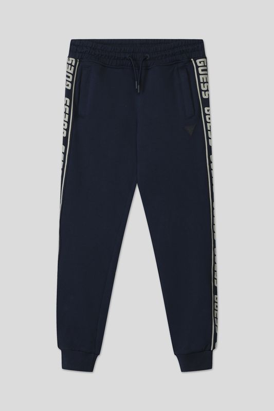 Хлопковые брюки на эластичном поясе Guess