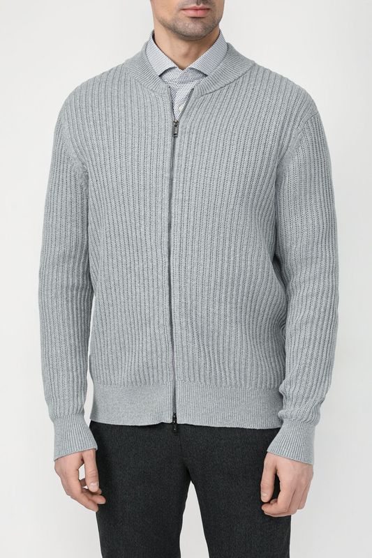 Хлопковый кардиган на молнии MARCO DI RADI