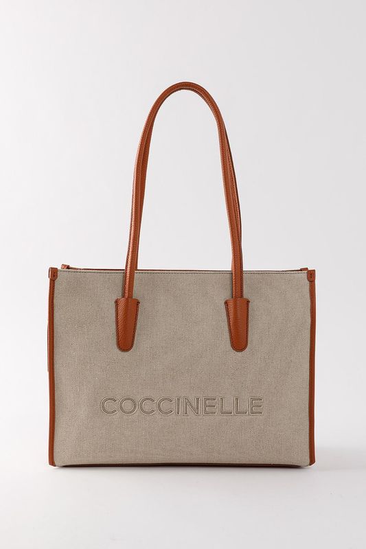 Сумка шоппер кожаная Myrtha Coccinelle