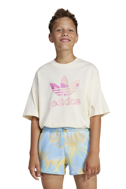 Футболка хлопковая с логотипом Adidas