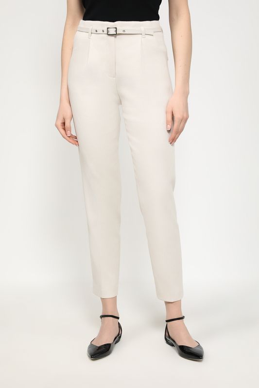 Брюки укороченного кроя на поясе More&More