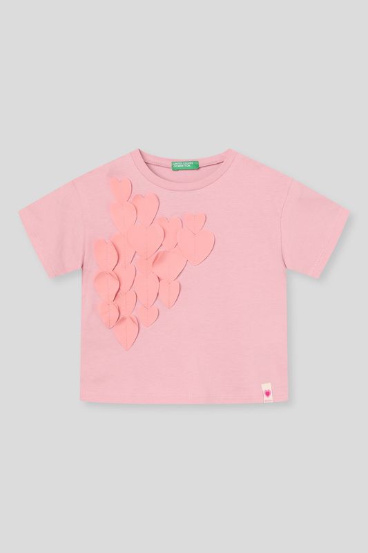 Футболка с декором Benetton