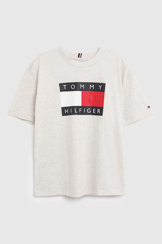 Футболка хлопковая с логотипом Tommy Hilfiger