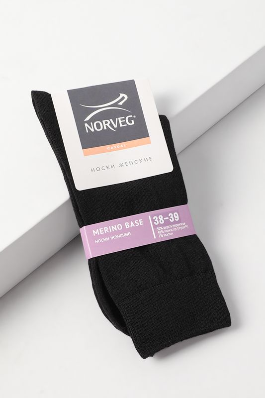 Носки с добавлением шерсти классические Norveg