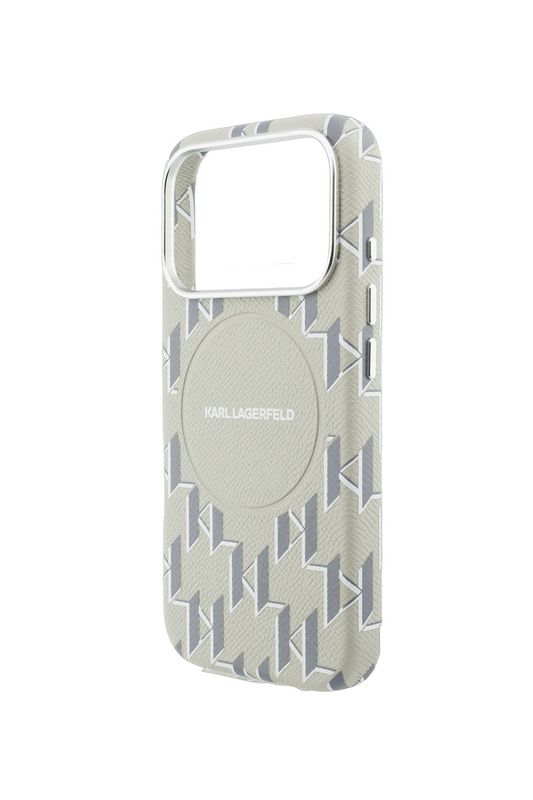 Чехол для iPhone 17 Pro Max из экокожи с магнитами MagSafe Karl Lagerfeld
