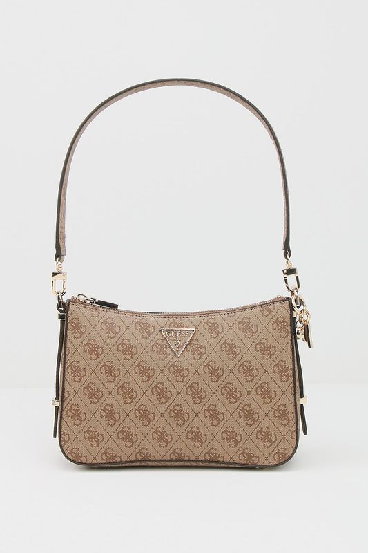 Сумка хобо с принтом из монограмм Eco Erica Guess