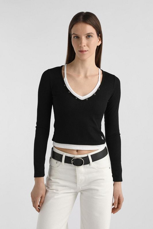 Футболка с длинным рукавом Guess Jeans