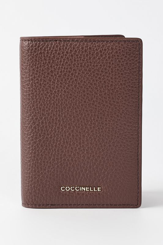 Обложка для документов кожаная Metallic Soft Coccinelle