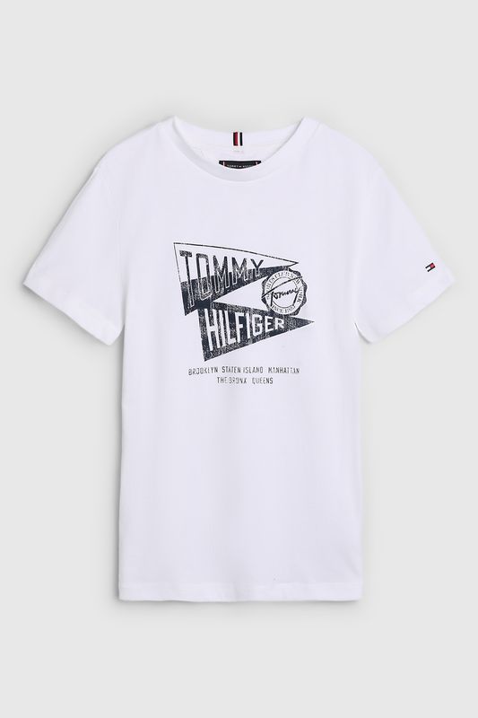 Футболка хлопковая с принтом Tommy Hilfiger