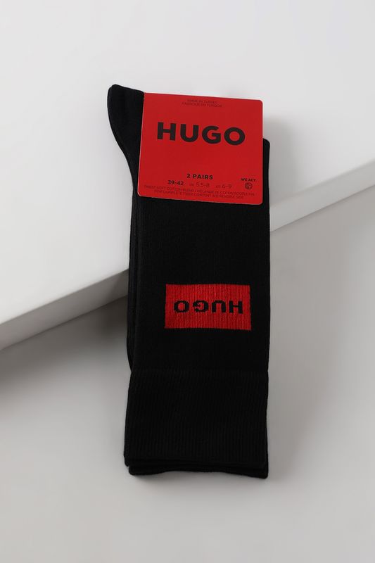 Набор из 2 пар хлопковых носков HUGO