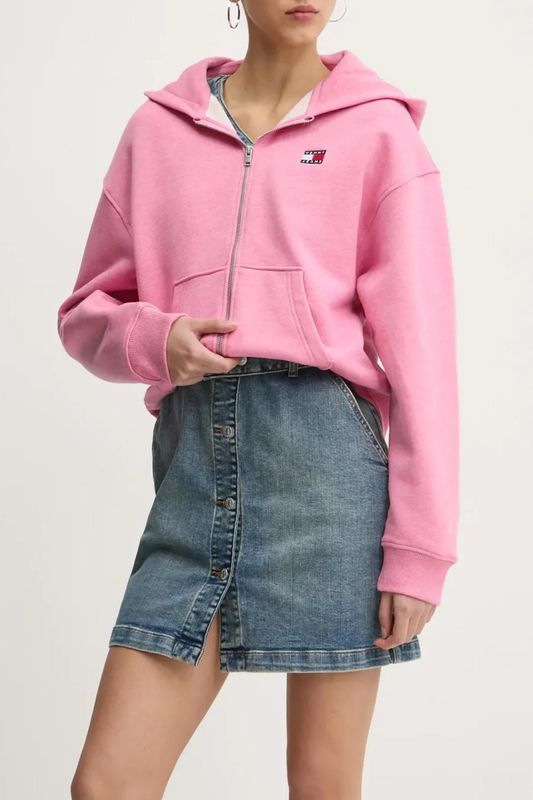 Толстовка на молнии с капюшоном Tommy Jeans