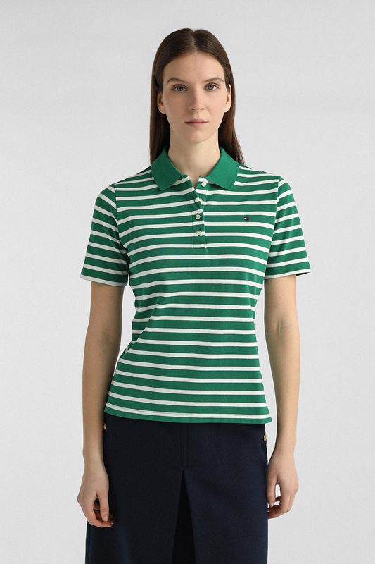 Поло хлопковое Tommy Hilfiger
