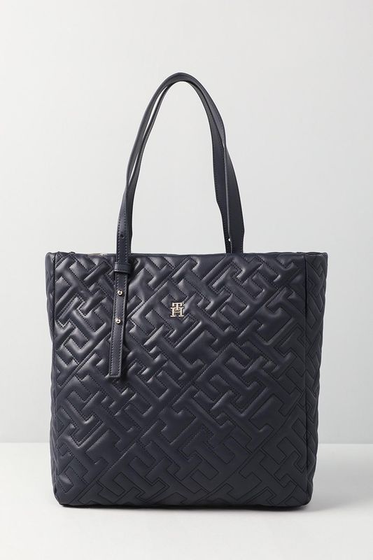 Сумка шоппер с монограммой TH Soft Tommy Hilfiger
