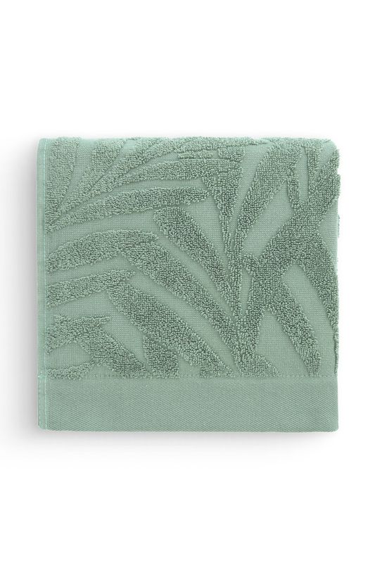 Полотенце махровое хлопковое текстурное Botanica Sonno Home