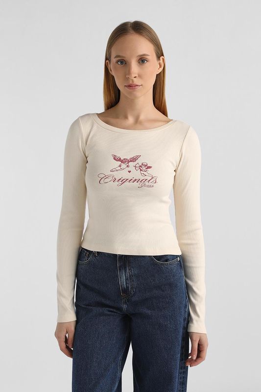 Футболка с длинным рукавом Guess Jeans
