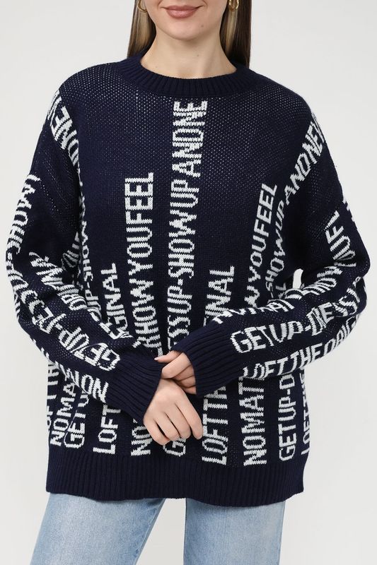 Джемпер с принтом Loft