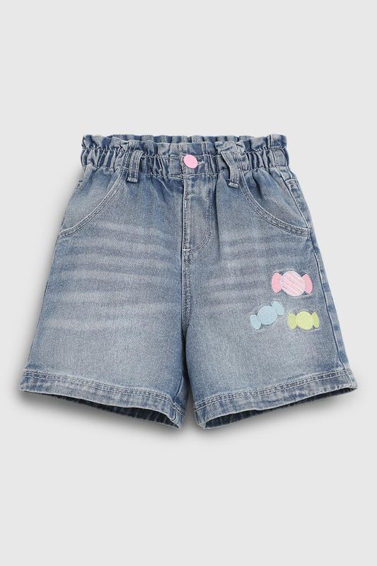 Шорты джинсовые с вышивкой Republic of Denim
