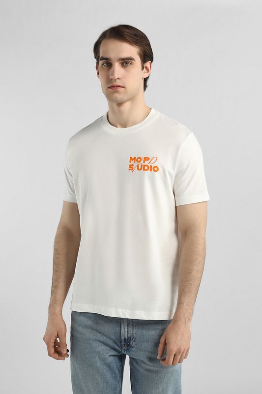 Футболка хлопковая с принтом Marc O'Polo Denim