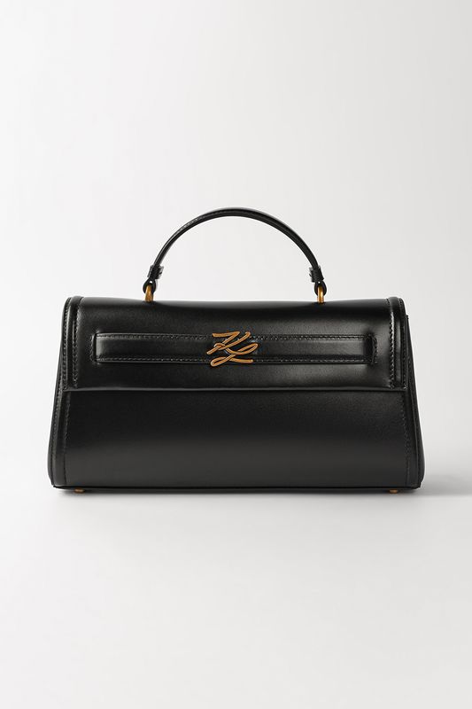 Сумка сэтчел кожаная Autograph Karl Lagerfeld