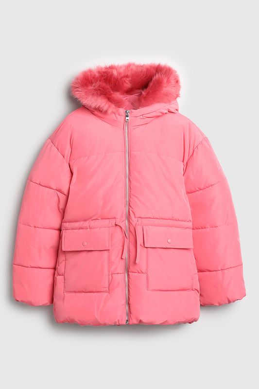 Куртка утепленная с капюшоном Benetton