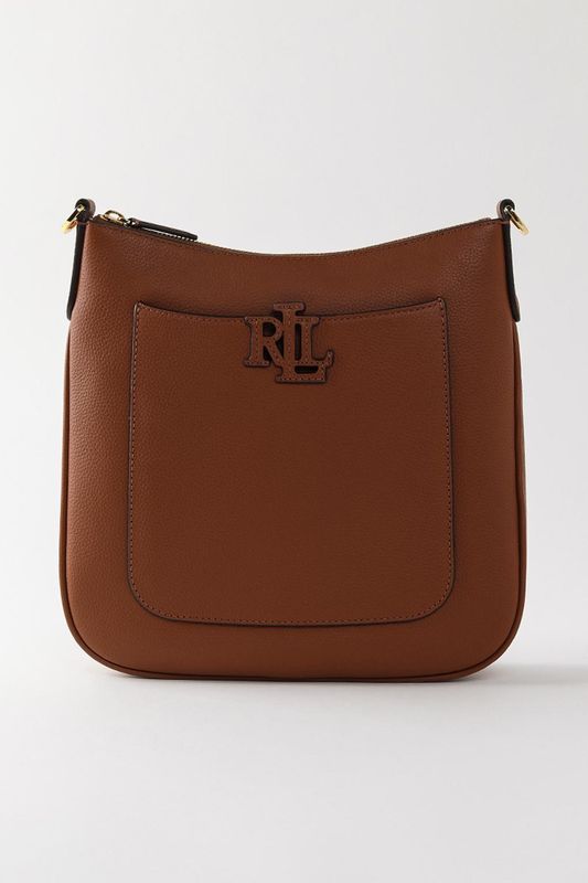 Сумка кросс-боди кожаная Cameryn Lauren Ralph Lauren