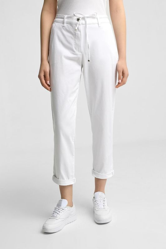 Брюки хлопковые зауженного кроя Gerry Weber