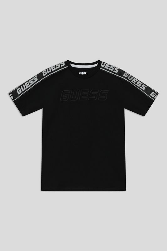 Футболка хлопковая с логотипом Guess