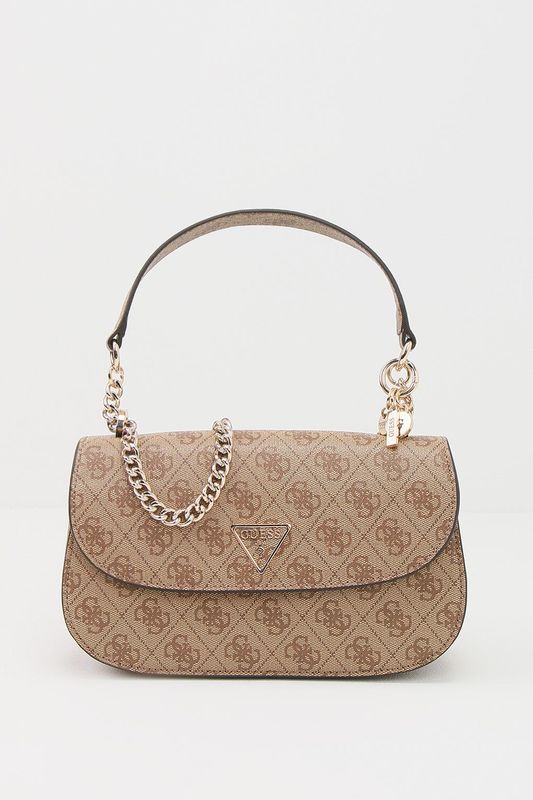 Сумка кросс-боди с принтом из монограмм Eco Erica Guess