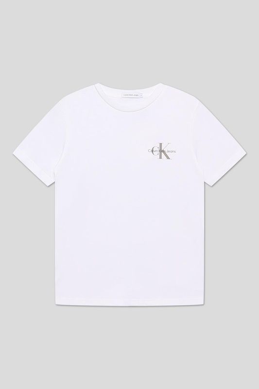 Футболка хлопковая с логотипом Calvin Klein Jeans